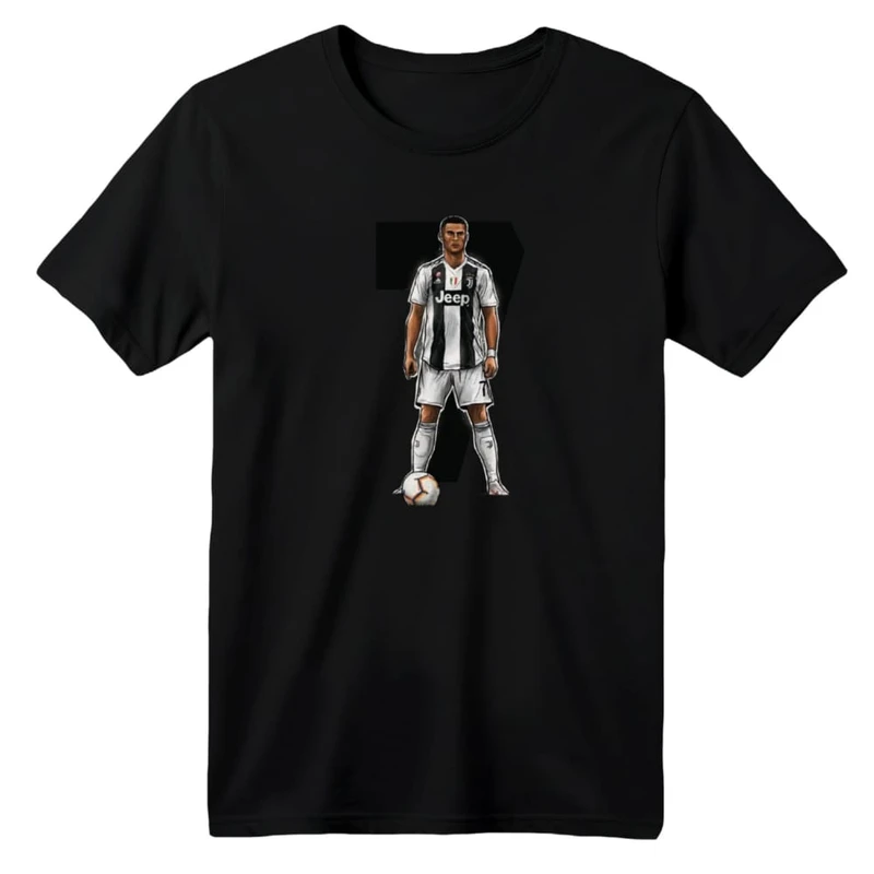 تی شرت آستین کوتاه بچگانه مدل رونالدو کد 9