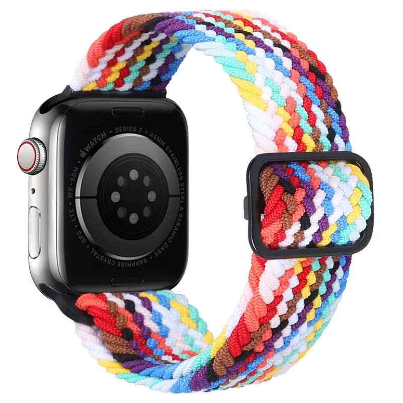 بند انتک مدل  Braided Solo Loop مناسب برای اپل واچ سری 1/2/3/4/5/6/7/8/9/SE/ULTRA/ULTRA 2 سایز 42/44/45/49 میلی متری
