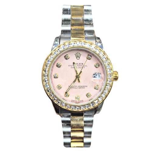 ساعت مچی عقربه ای زنانه  مدل نگینی 03