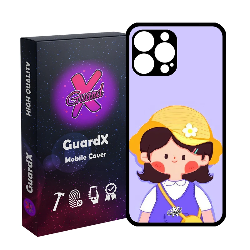 کاور گارد ایکس طرح دختر مدل Glass10651 مناسب برای گوشی موبایل اپل iPhone 13 Pro Max