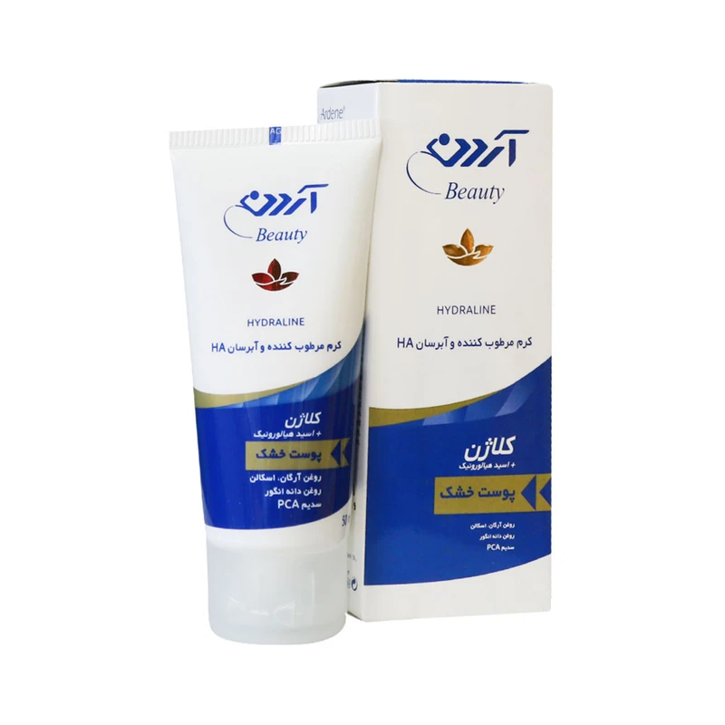 عکس شماره 8 : کرم مرطوب-کننده و آبرسان آردن بیوتی مدل collagen وزن 50 گرم