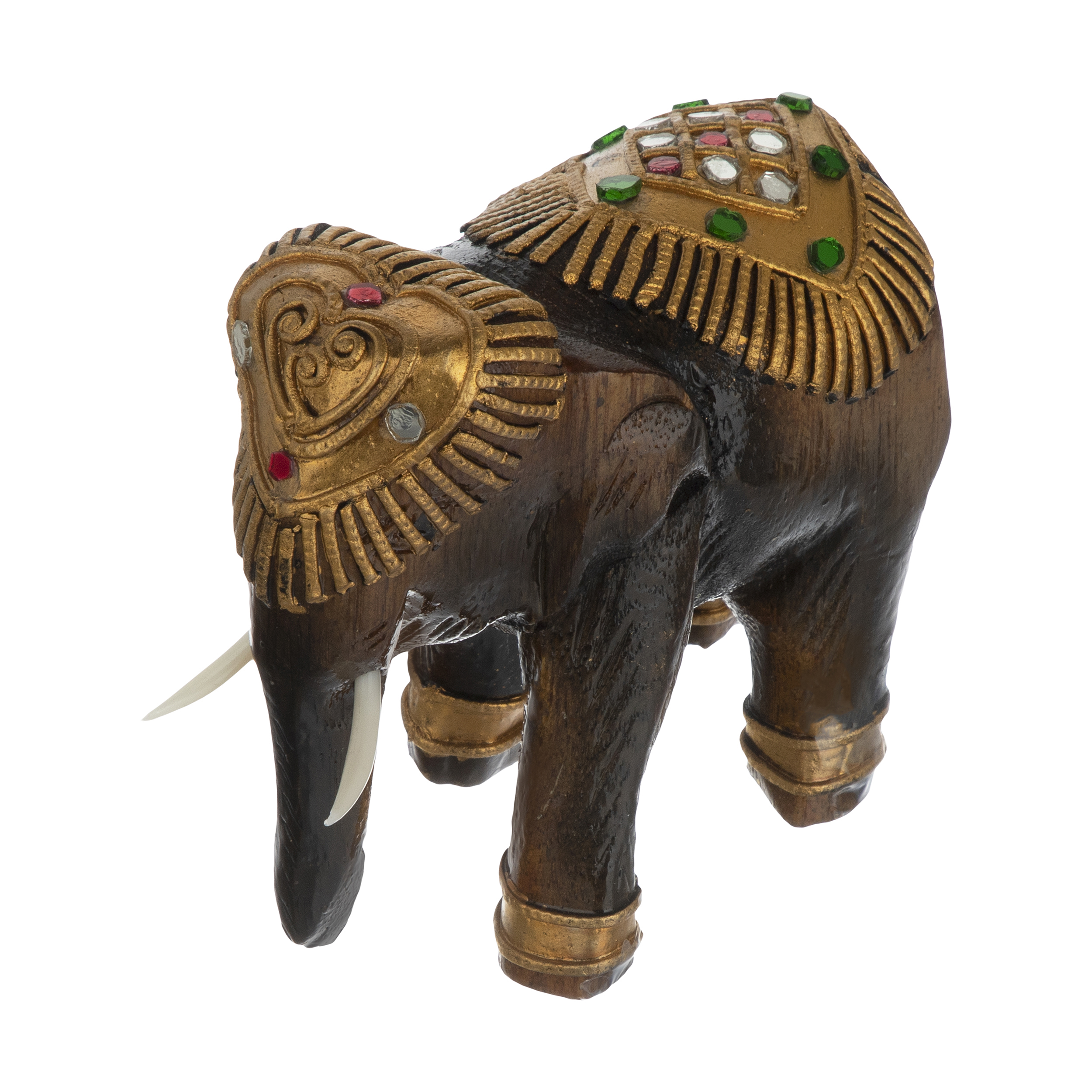 مجسمه چوبی مدل فیل کد D4