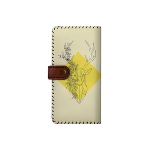 کیف پول زنانه ترمه طراحان ایده مدل بنددار کد adc022