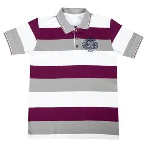 پولوشرت آستین کوتاه مردانه آریان نخ باف مدل 1845