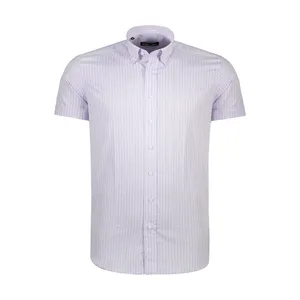 پیراهن آستین کوتاه مردانه کیکی رایکی مدل MBB20169-341