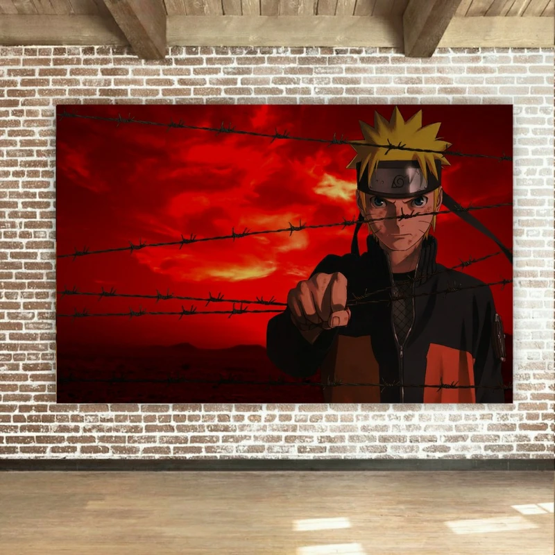 پوستر پارچه ای طرح انیمه نارتو - NARUTO کد SDP5724
