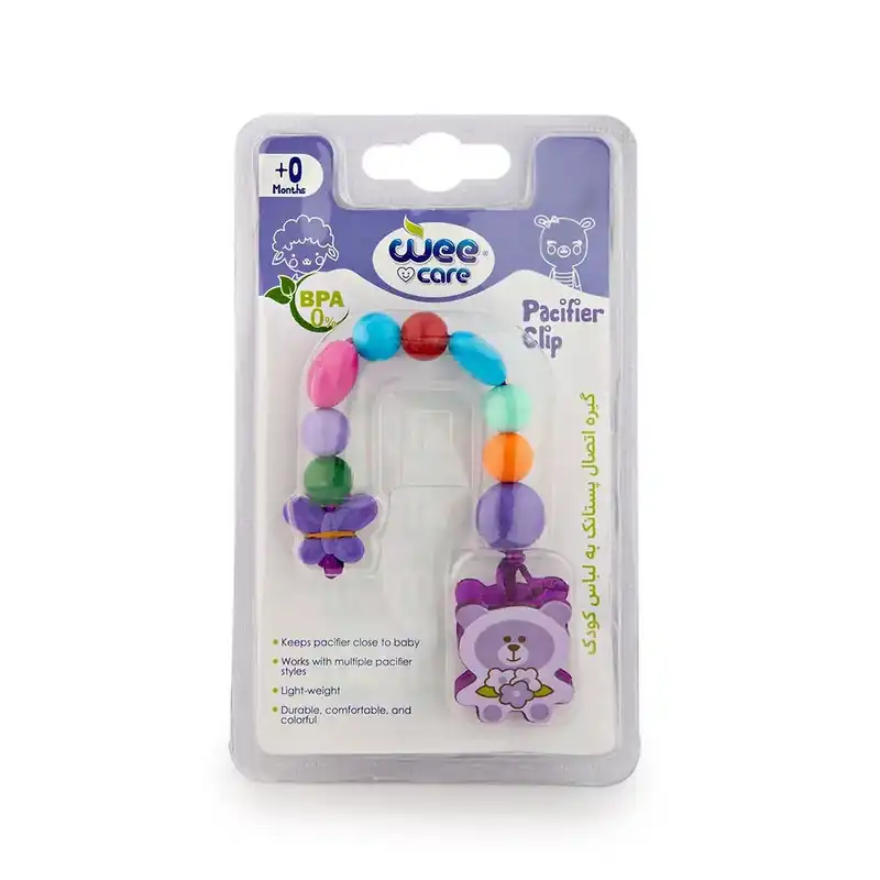 زنجیر پستانک وی کر مدل خرس