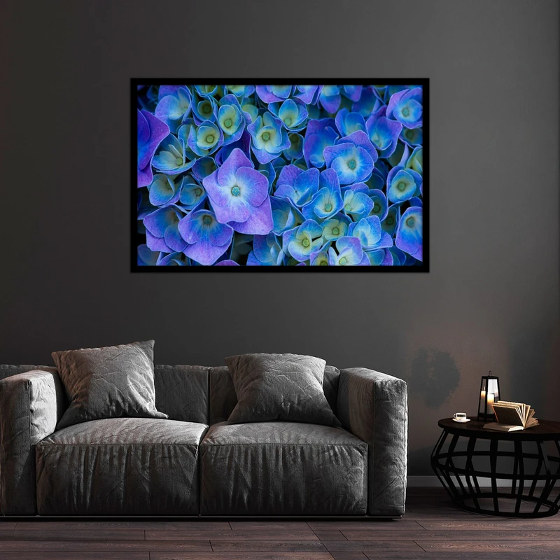 تابلو بکلیت طرح تصاویر هنری طبیعت و گل مدل B-bu1250