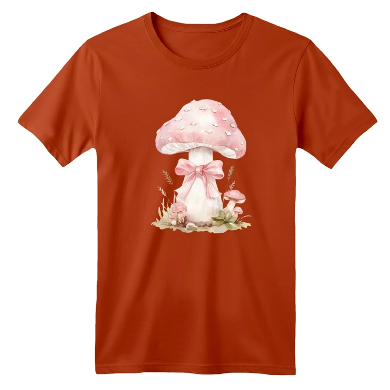 تی شرت آستین کوتاه بچگانه مدل قارچ