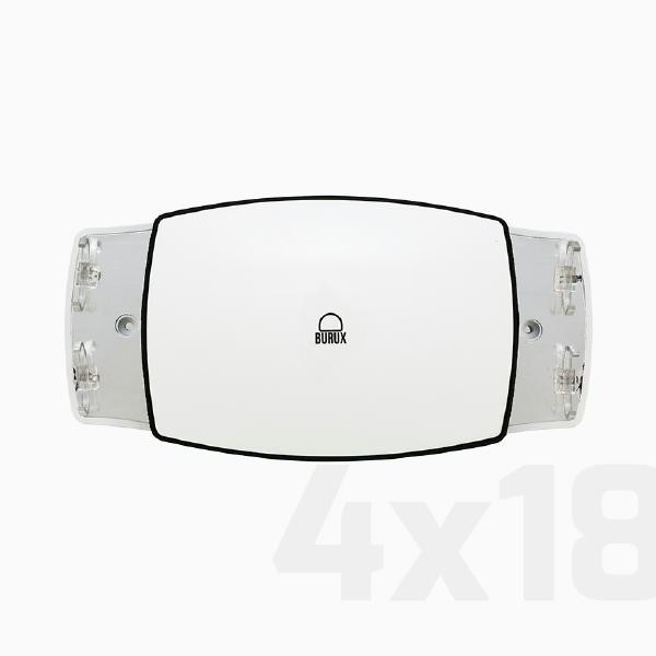 قاب مهتابی بروکس مدل FPL.4 پایه 2G11