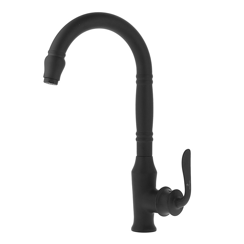 ست شیرآلات کویران آذر مدل هلن پایه بلند مات مجموعه 4 عددی