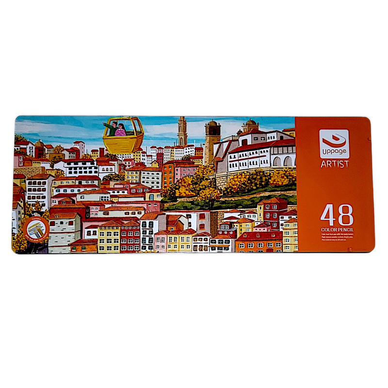 مداد رنگی 48 رنگ آپیج مدل شهر کد 4848
