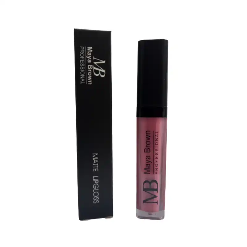 رژ لب مایع مایا براون مدل پروفشنال شماره 18