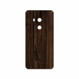 MAHOOT Dark Walnut Wood Cover Sticker for HTC U11 Eyes