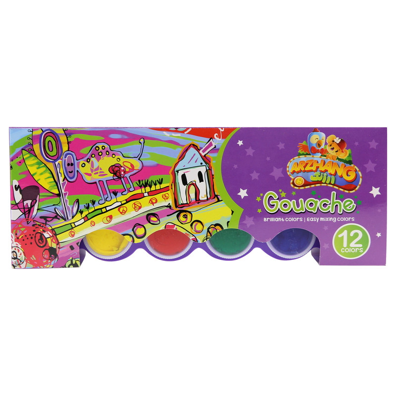 گواش12رنگ ارژنگ کد424