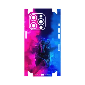 MAHOOT Smoke Rainbow Digital Art 2-FullSkin Cover Sticker for Apple iPhone 14 Pro