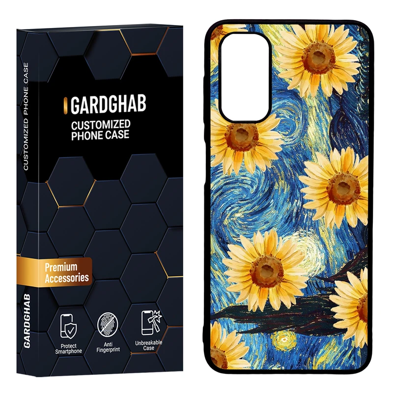 کاور گارد قاب مدل دور ژله ای هنری مناسب برای گوشی موبایل سامسونگ Galaxy A13 5G / A04s