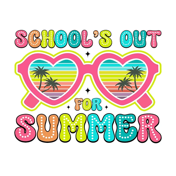 استیکر پارچه و لباس پاد آفرین طرح تابستان کد 2738