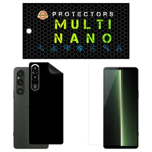 Multi Nano X-SFM Screen Protector For Sony Xperia 1 V with back skin