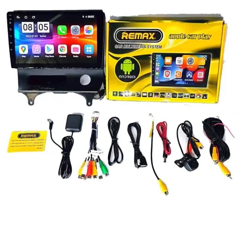 مانیتور خودرو ریمکس مدل اندروید مناسب برای پژو پارس