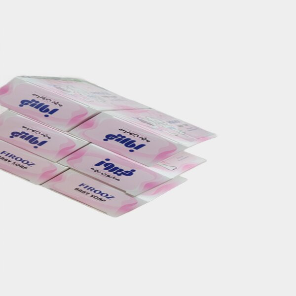صابون بچه حاوی روغن نارگیل فیروز - 100 گرم مجموعه 12 عددی