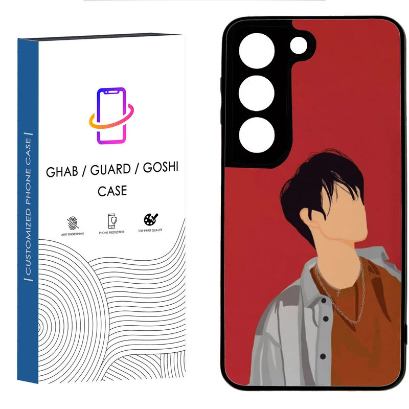 کاور قاب گارد گوشی طرح پسرانه کد 40 - TPU مناسب برای گوشی موبایل سامسونگ Galaxy S21 FE