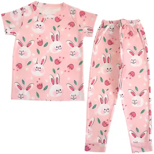 ست تی شرت و شلوار بچگانه مدل خرگوش کد 4059