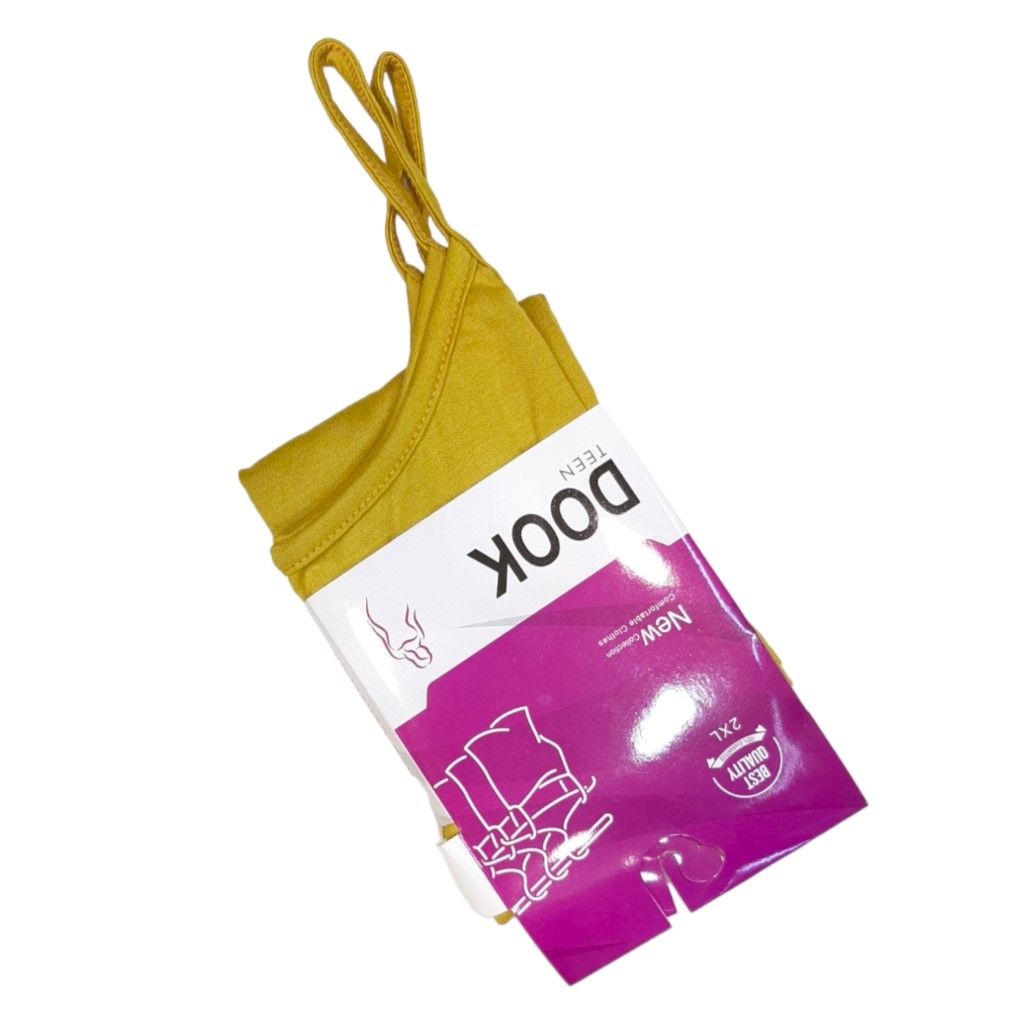 تاپ زنانه دوک مدل بنددار رنگ خردلی -  - 2