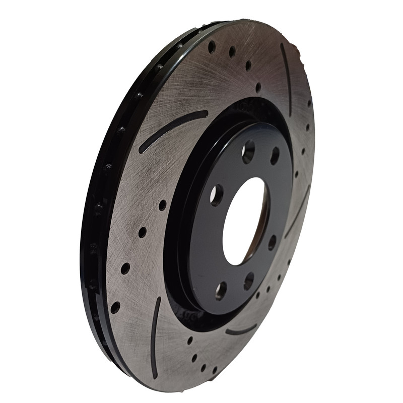 دیسک ترمز چرخ جلو تی دات آر مدل سوراخ دار مناسب برای پژو پارس
