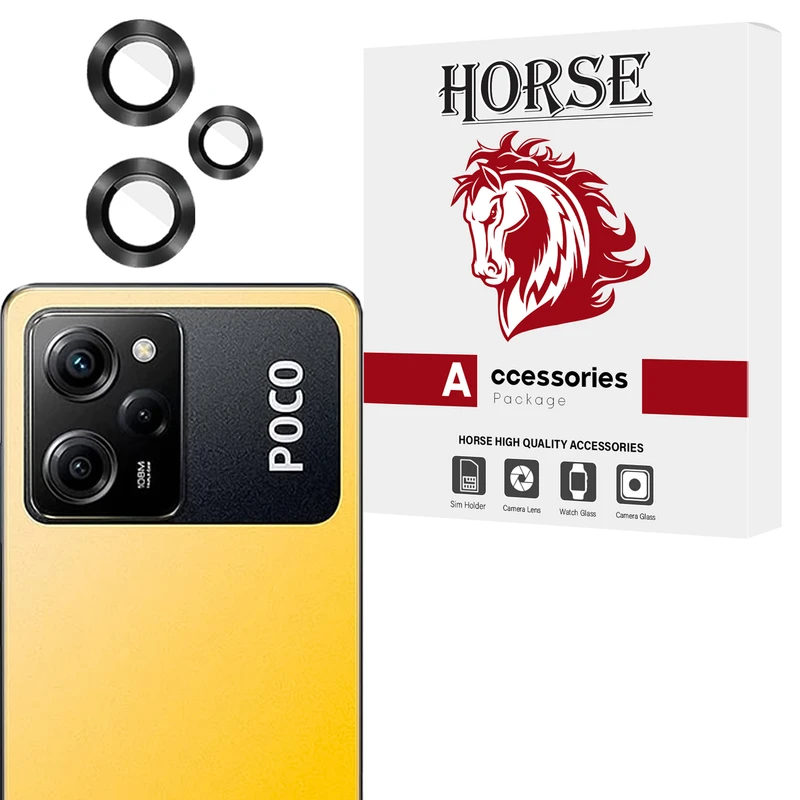محافظ لنز دوربین هورس مدل RINH20 مناسب برای گوشی موبایل  شیائومی Poco X5 pro