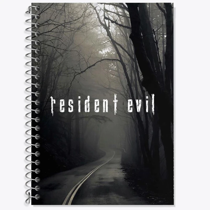 دفتر لغت 50 برگ خندالو مدل بازی رزیدنت اویل Resident Evil کد 28651