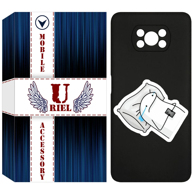 کاور یوریل مدل KSH کد 81 طرح غمگین مناسب برای گوشی موبایل شیائومی Poco X3 / X3 Pro