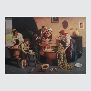 تابلو نقاشی رنگ و روغن مدل 12