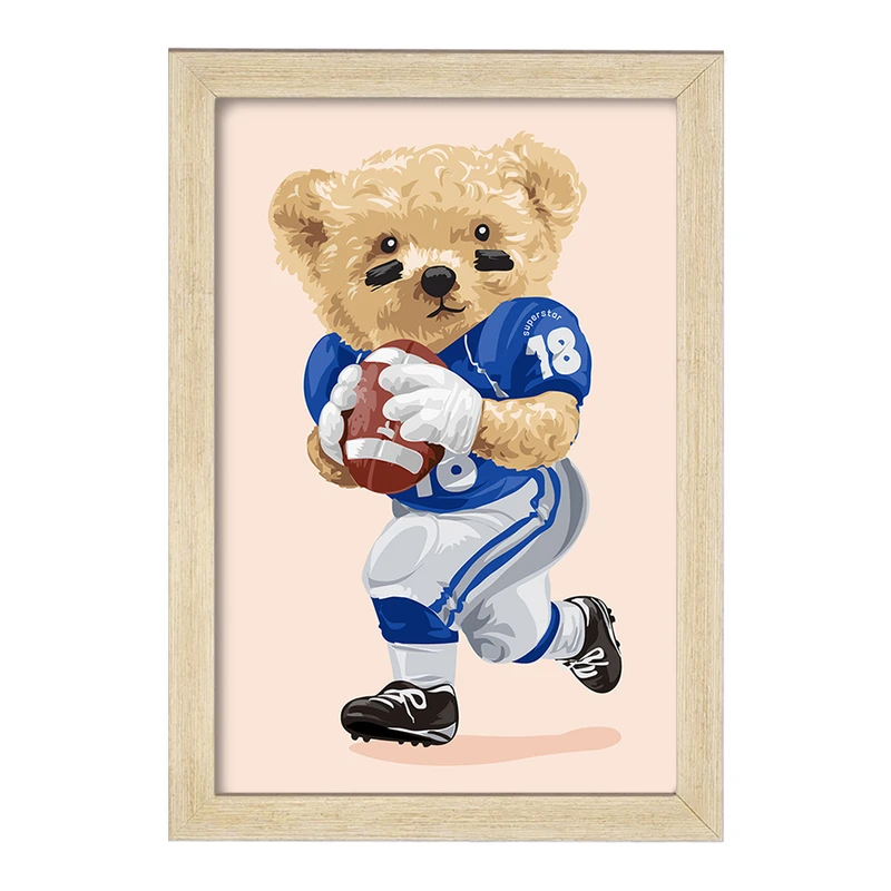 تابلو خندالو مدل تدی Teddy کد 26160