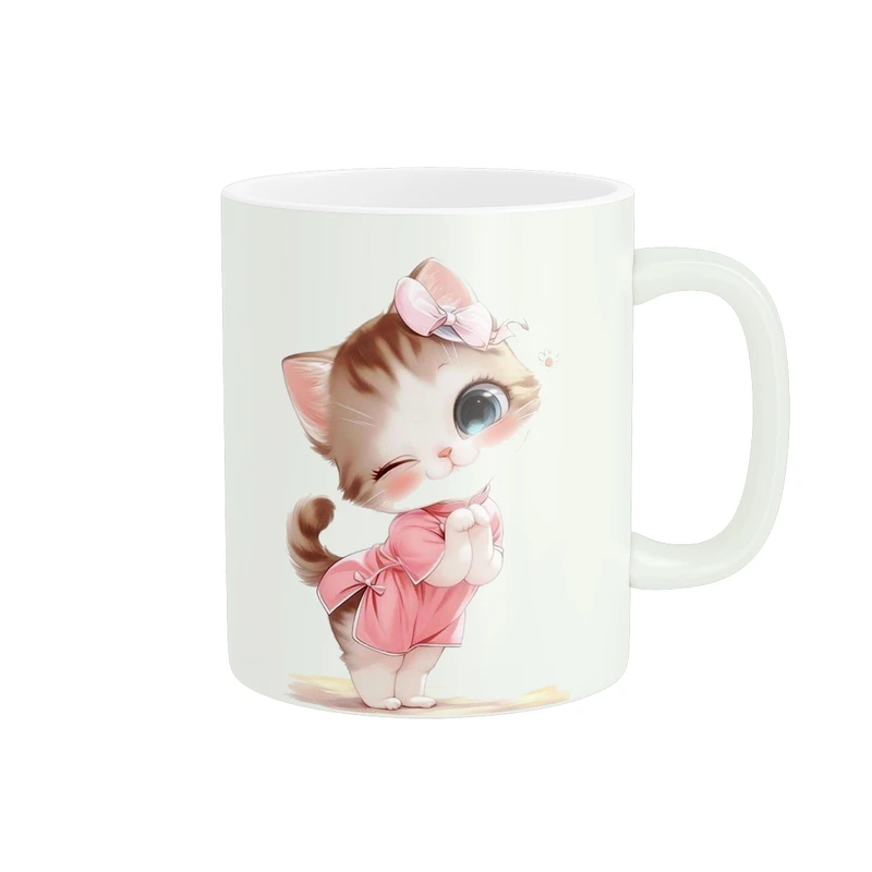 ماگ پاد آفرین طرح گربه کد 1402