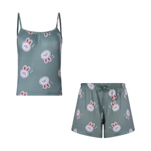 ست تاپ و شلوارک زنانه افراتین مدل خرگوش کد 6605