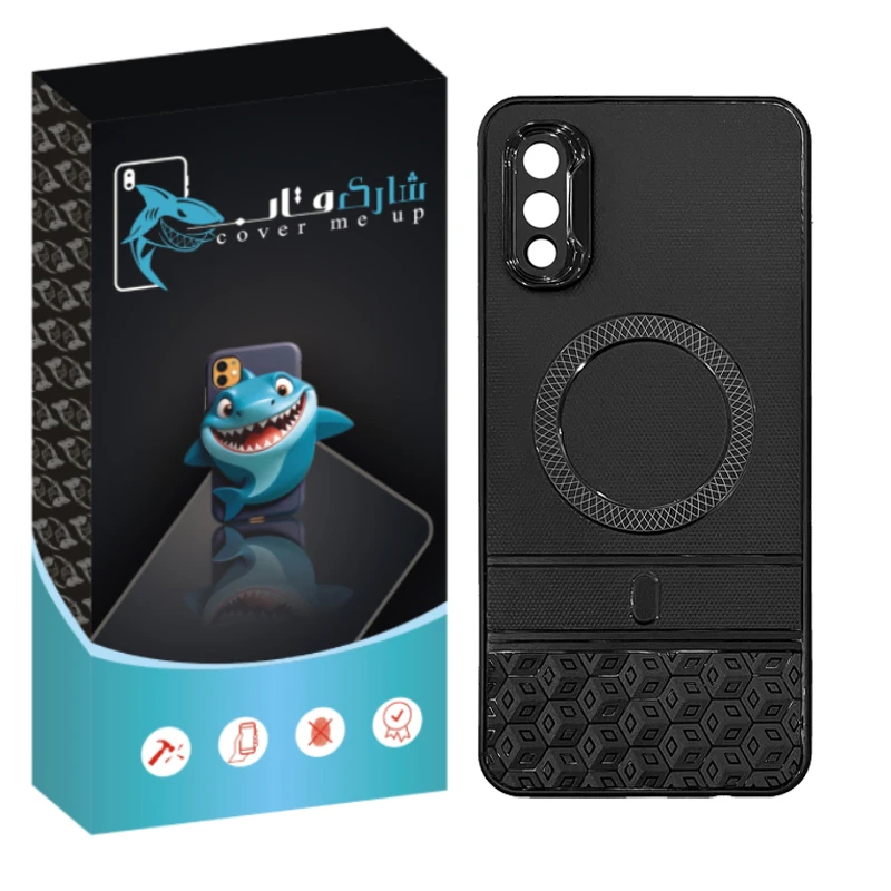 کاور شارک قاب مدل تاس مناسب برای گوشی موبایل سامسونگ Galaxy A02