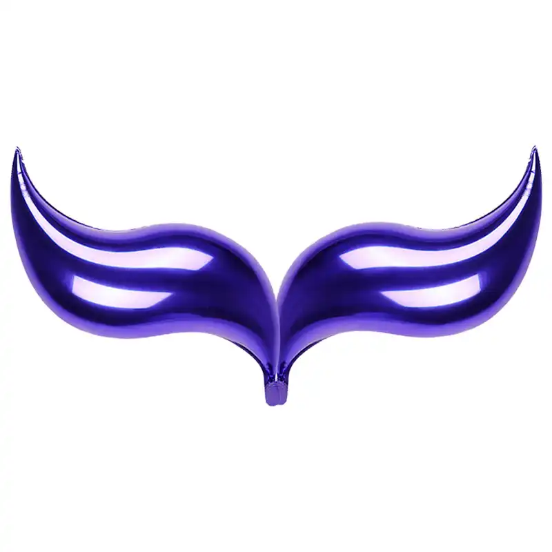 بادکنک فویلی لاکی بالونز مدل دم پری دریایی کد 1183 مجموعه 2 عددی