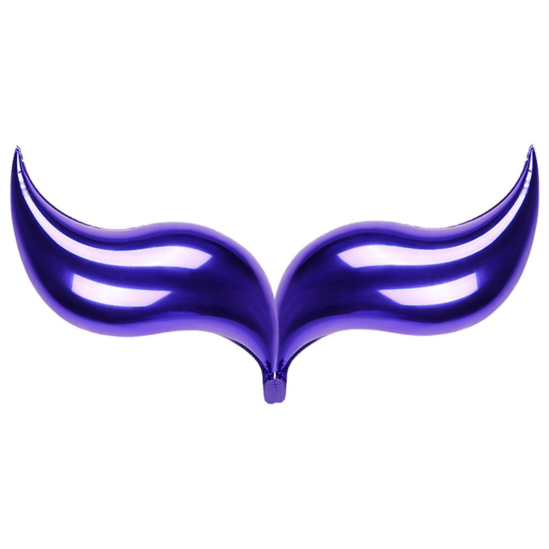 بادکنک فویلی لاکی بالونز مدل دم پری دریایی کد 1183 مجموعه 2 عددی