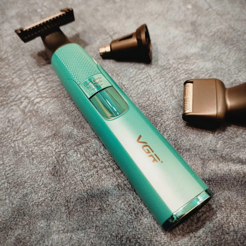 ماشین اصلاح موی بدن و صورت شارژی وی جی آر مدل V-633