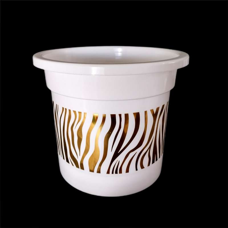 گلدان مدل گرد طرح زبرا گلدان مدل گرد طرح زبرا