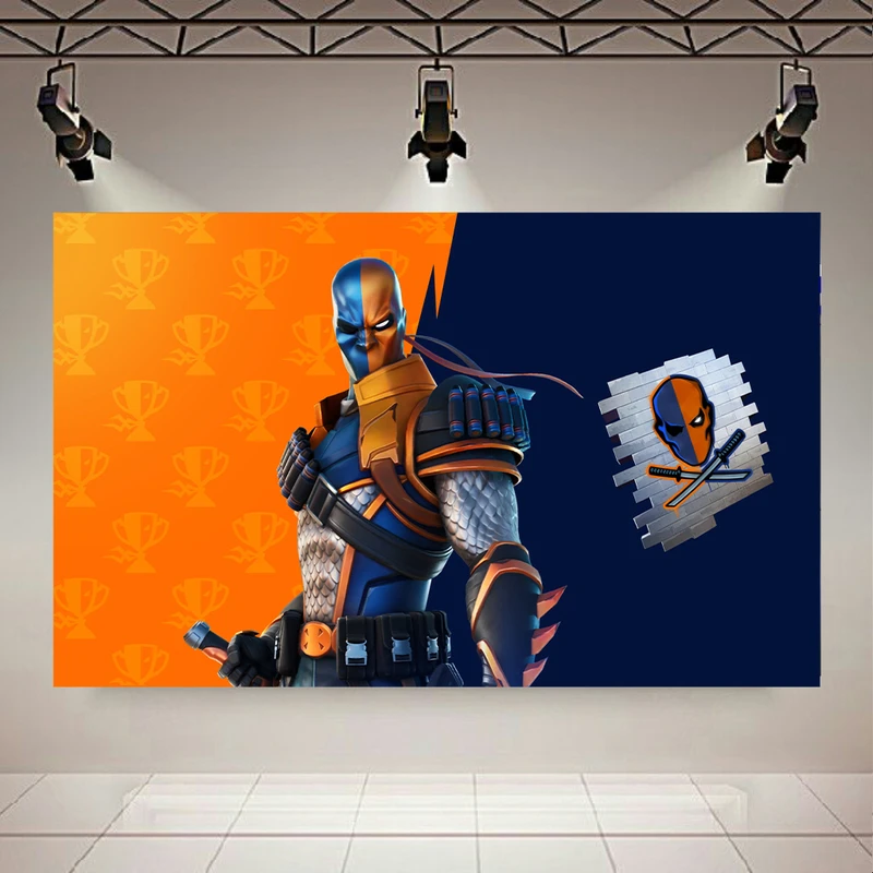 پوستر طرح گیم مدل Deathstroke Fortnite Zero کد AR30737