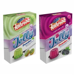  پودر ژله کیوی و شاتوت کهربا - 100 گرم مجموعه 2 عددی