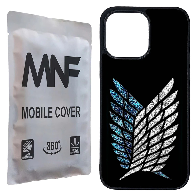 کاور ام ان اف طرح انیمه Attack On Titan کد P-229 مناسب برای گوشی موبایل اپل iPhone 14 Pro Max
