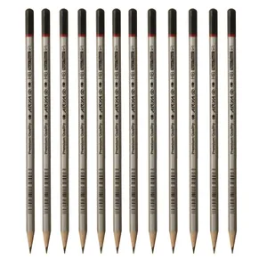 مداد مشکی آریا مدل Premium Quality کد 0012 بسته 12 عددی