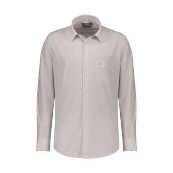 پیراهن آستین بلند مردانه ال سی من مدل 02181290-gray 402