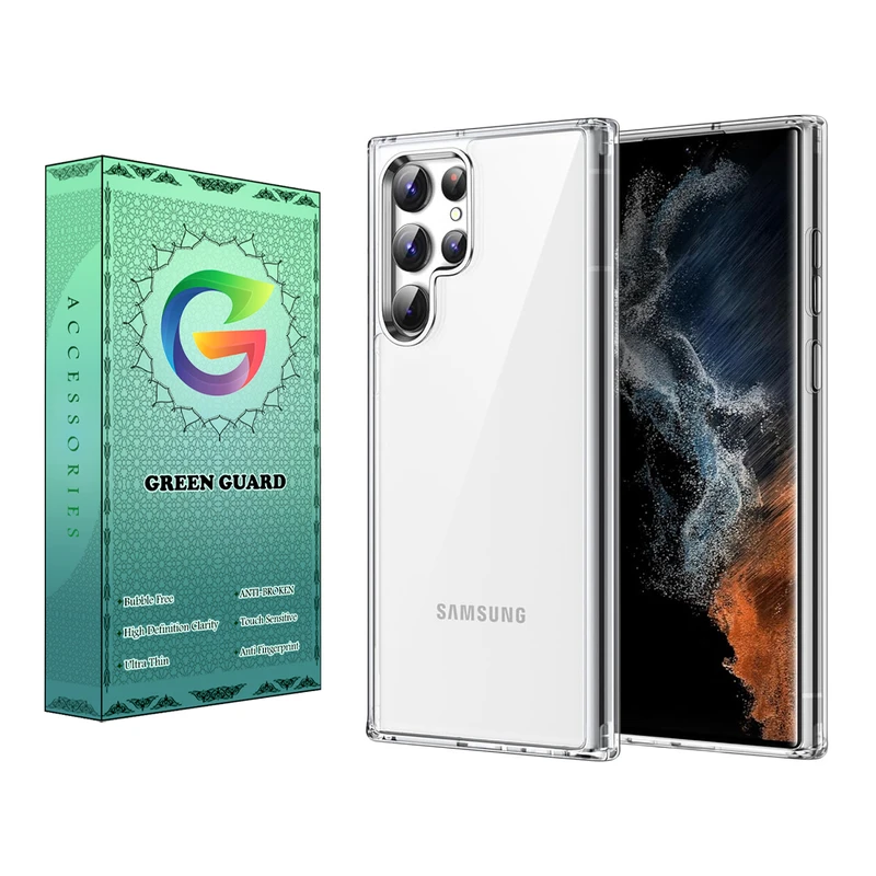 کاور گرین گارد مدل Transparent مناسب برای گوشی موبایل سامسونگ Galaxy S22 Ultra