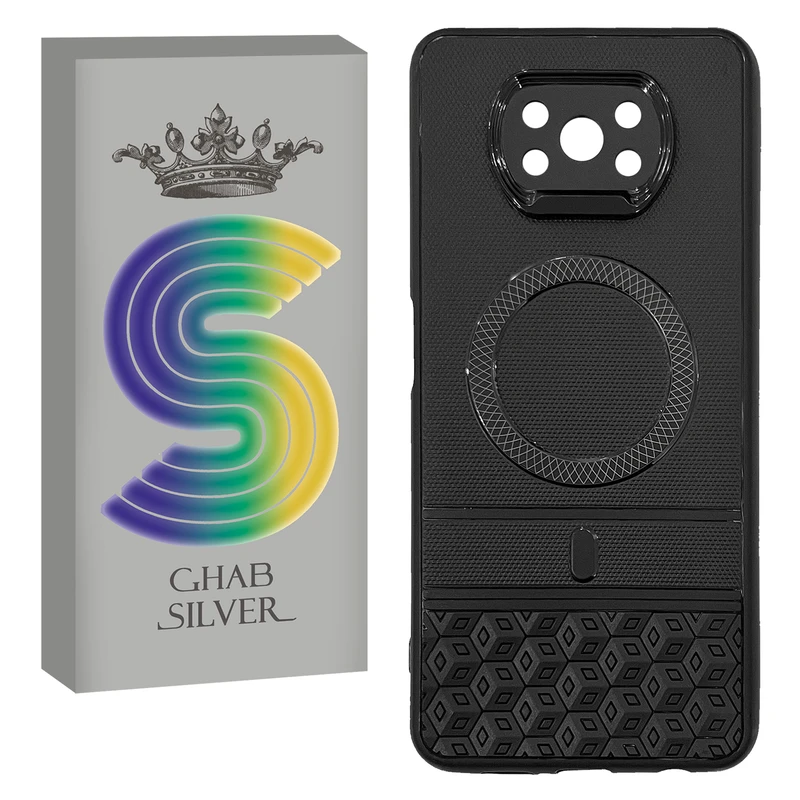 کاور قاب سیلور مدل CUBE مناسب برای گوشی موبایل شیائومی Poco X3 / X3 Pro / X3 NFC