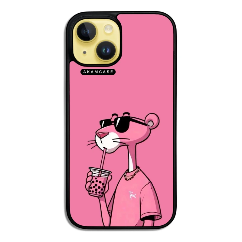 کاور آکام مدل AMC-WA15-PINK PANTHER12 مناسب برای گوشی موبایل اپل iPhone 15