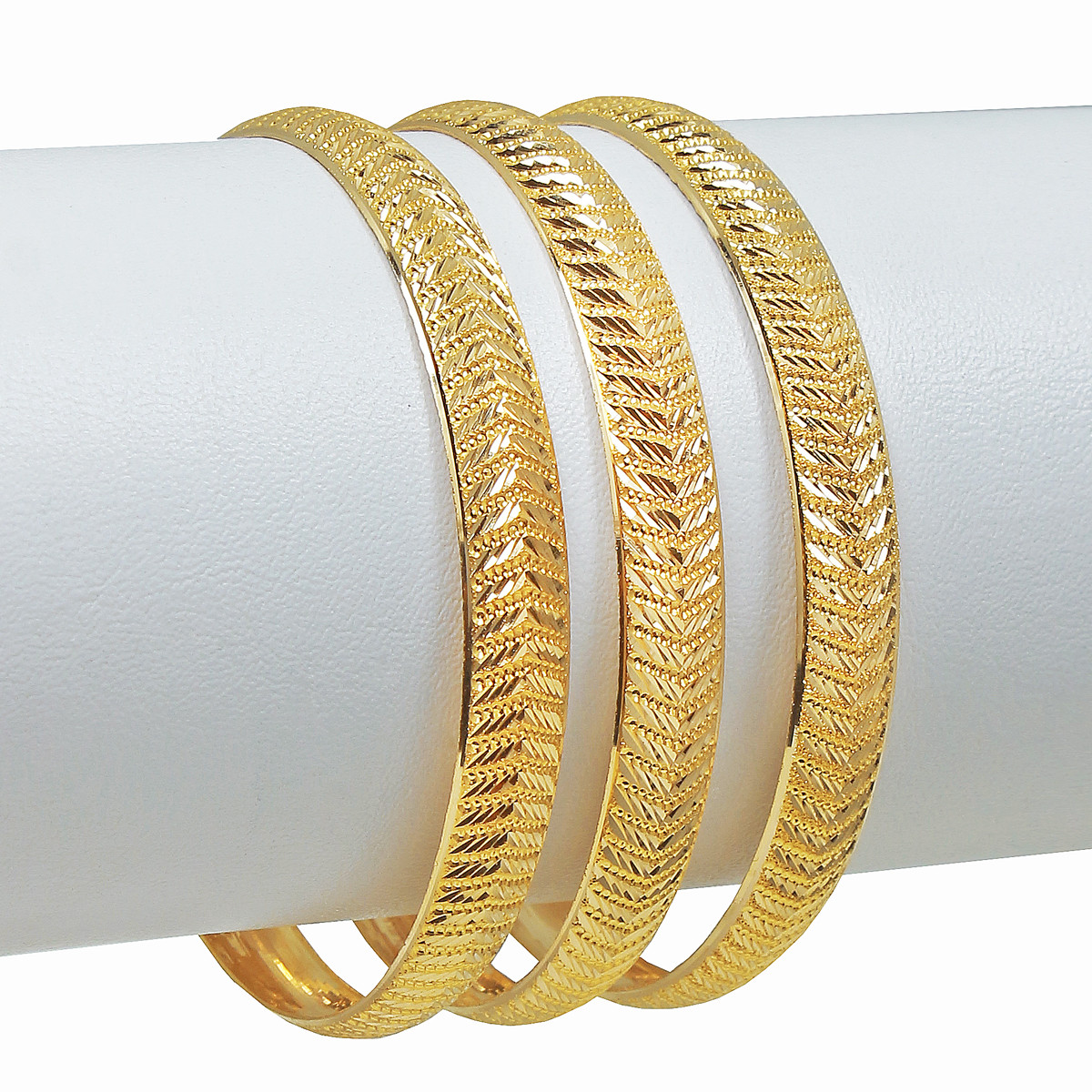 النگو طلا 18 عیار زنانه مدل 4NEW4